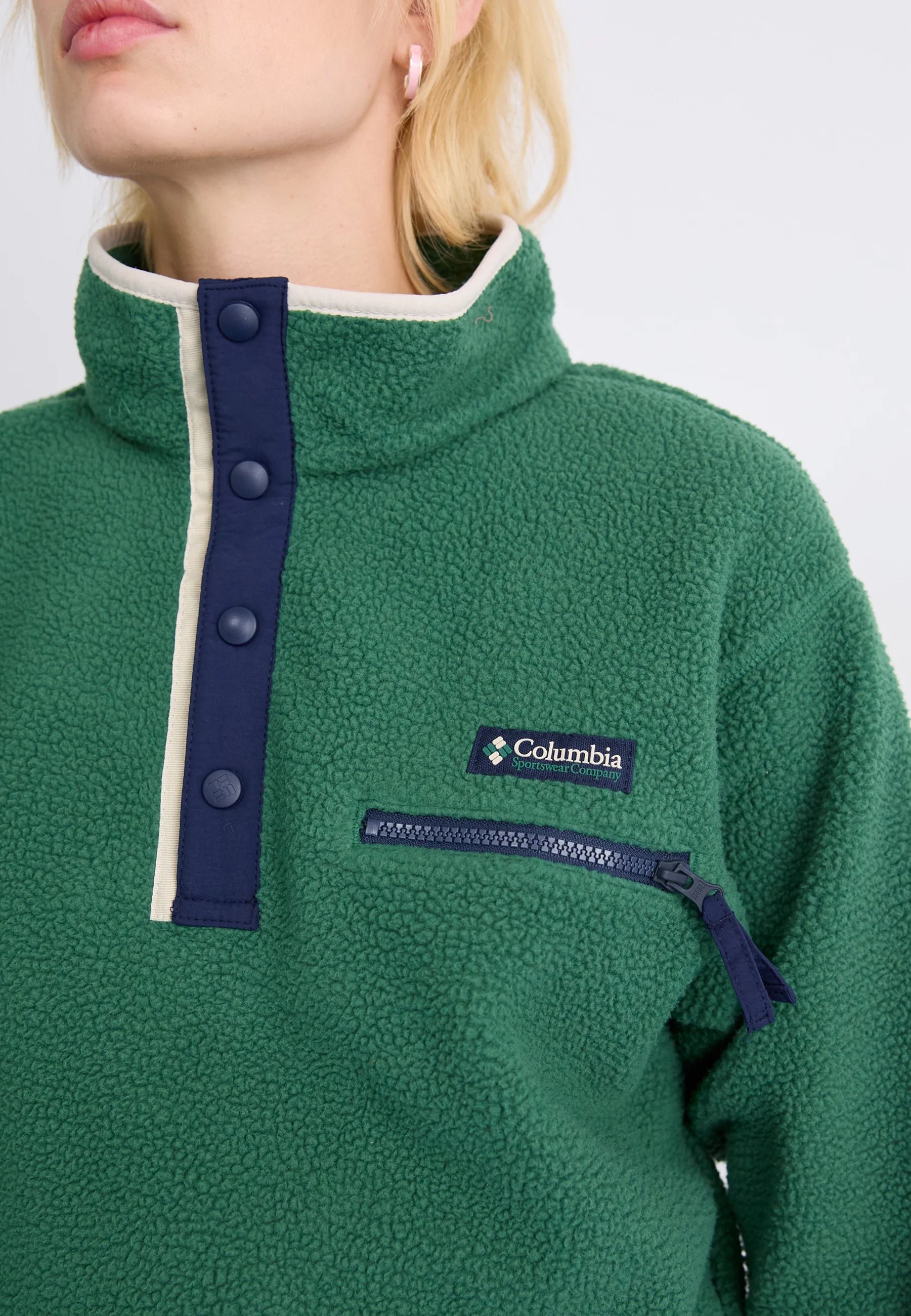HELVETIA™ II CROPPED HALF SNAP FLEECE