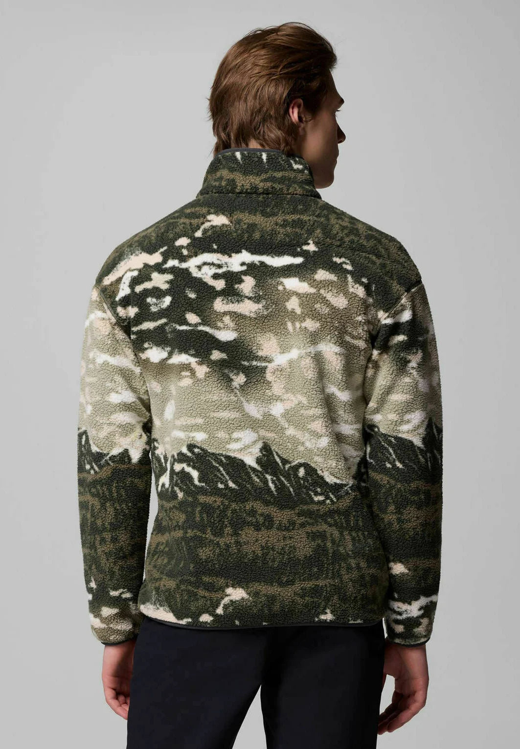 HELVETIA™ II PRINTED HALF SNAP FLEECE