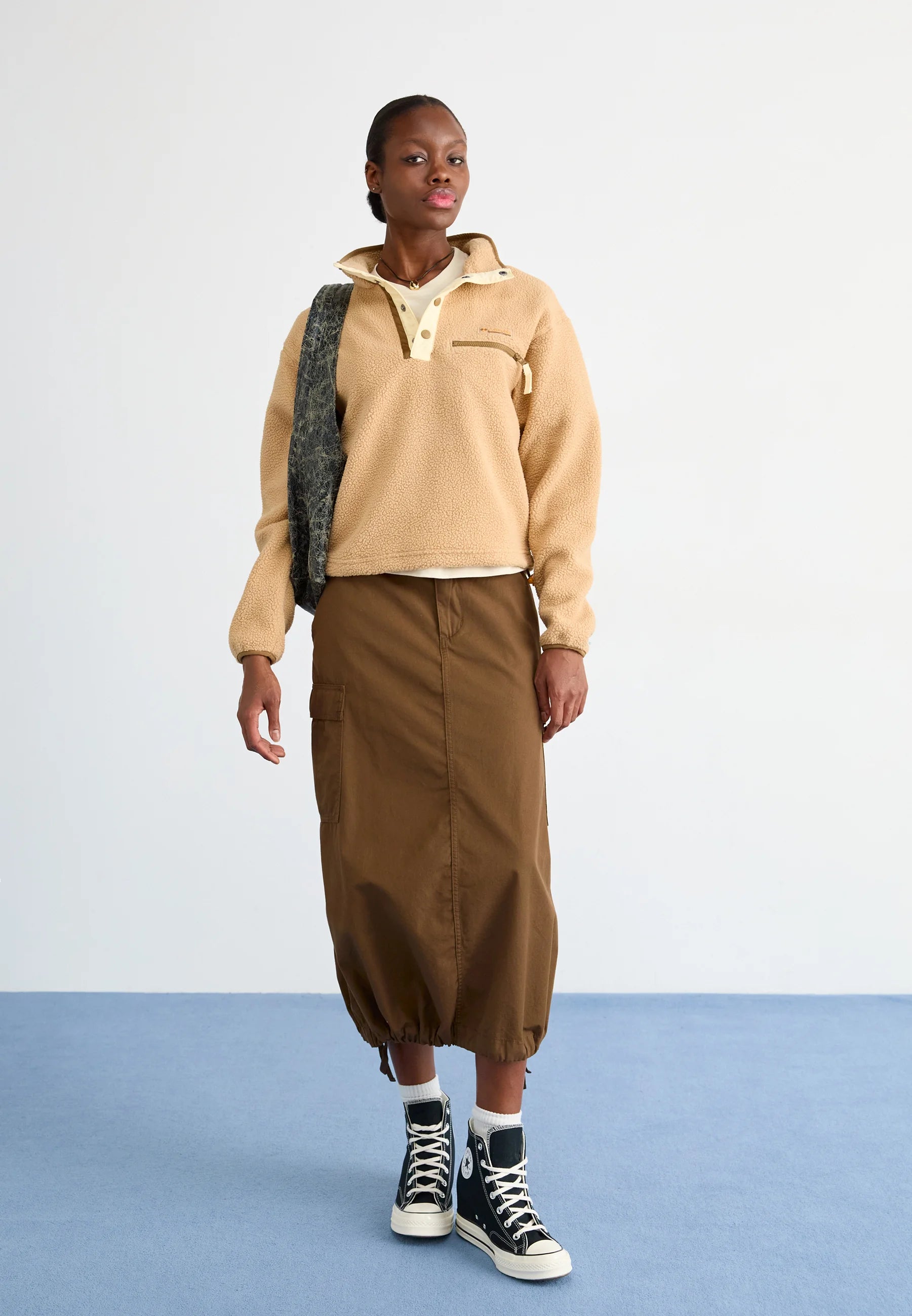 HELVETIA™ II CROPPED HALF SNAP FLEECE