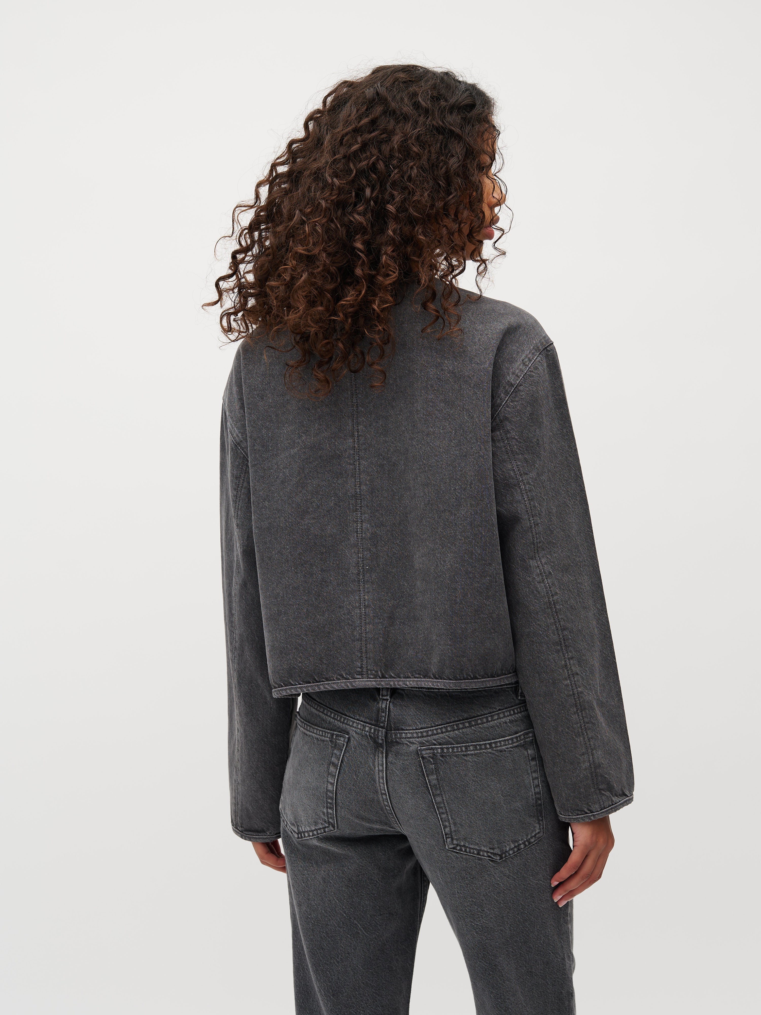 Effine Jacket - Black Wash