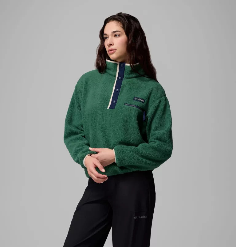 HELVETIA™ II CROPPED HALF SNAP FLEECE