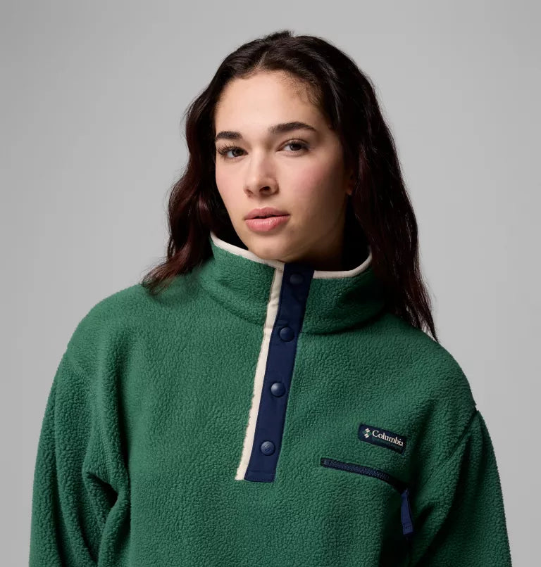 HELVETIA™ II CROPPED HALF SNAP FLEECE