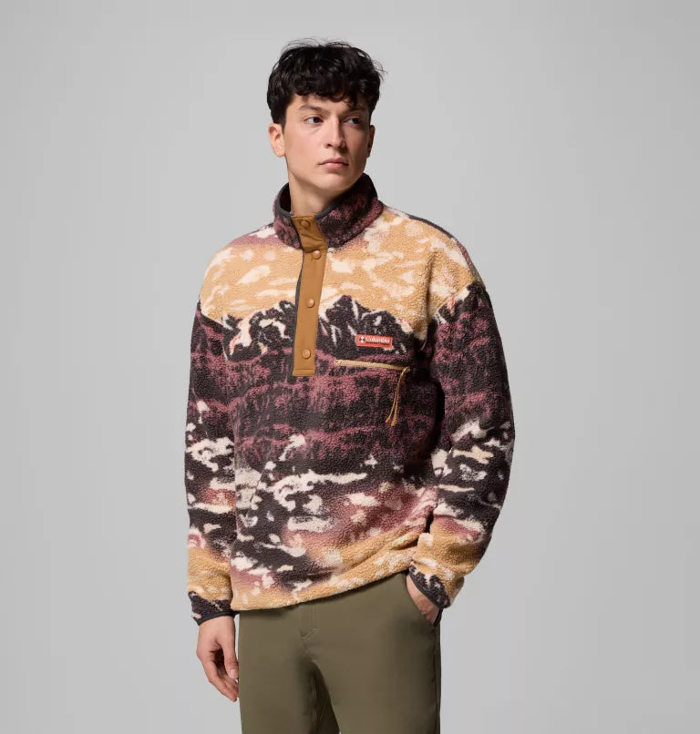 HELVETIA™ II PRINTED HALF SNAP FLEECE