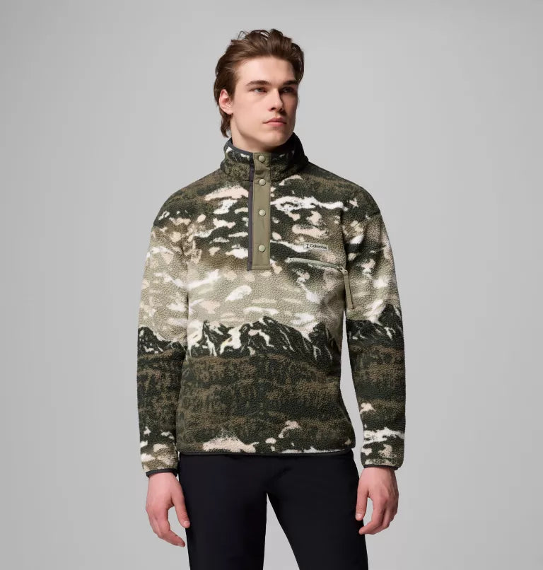 HELVETIA™ II PRINTED HALF SNAP FLEECE