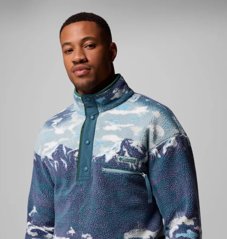 HELVETIA™ II PRINTED HALF SNAP FLEECE
