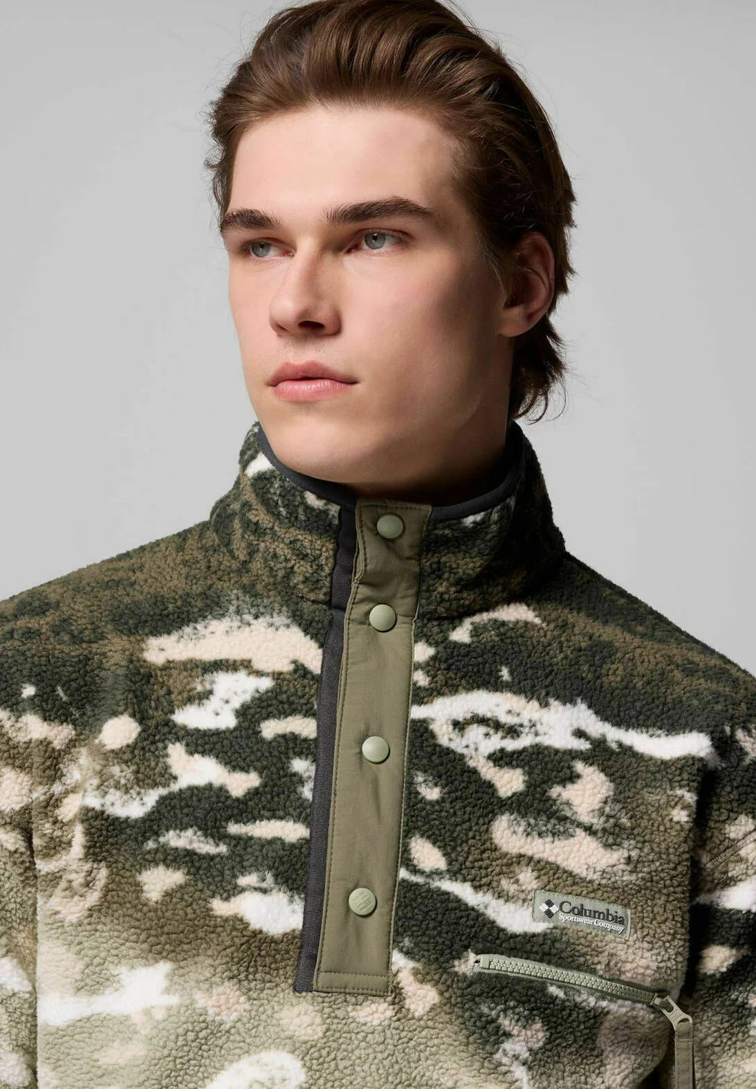 HELVETIA™ II PRINTED HALF SNAP FLEECE