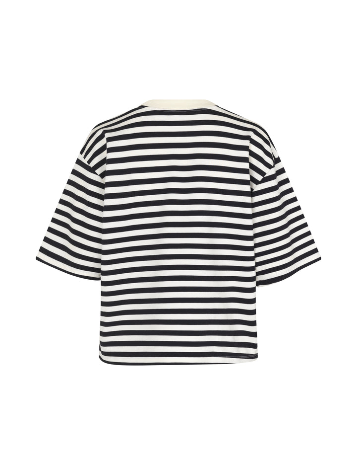 Emrys Tee - Night Sky Sugar Stripe