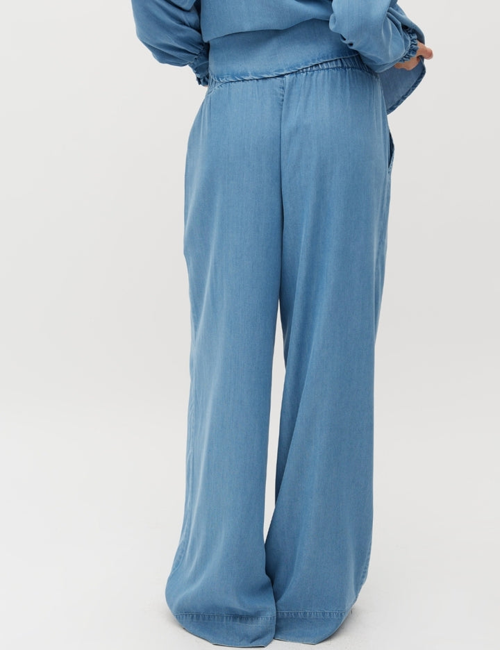 Asaka Pants - Blue Soft Wash