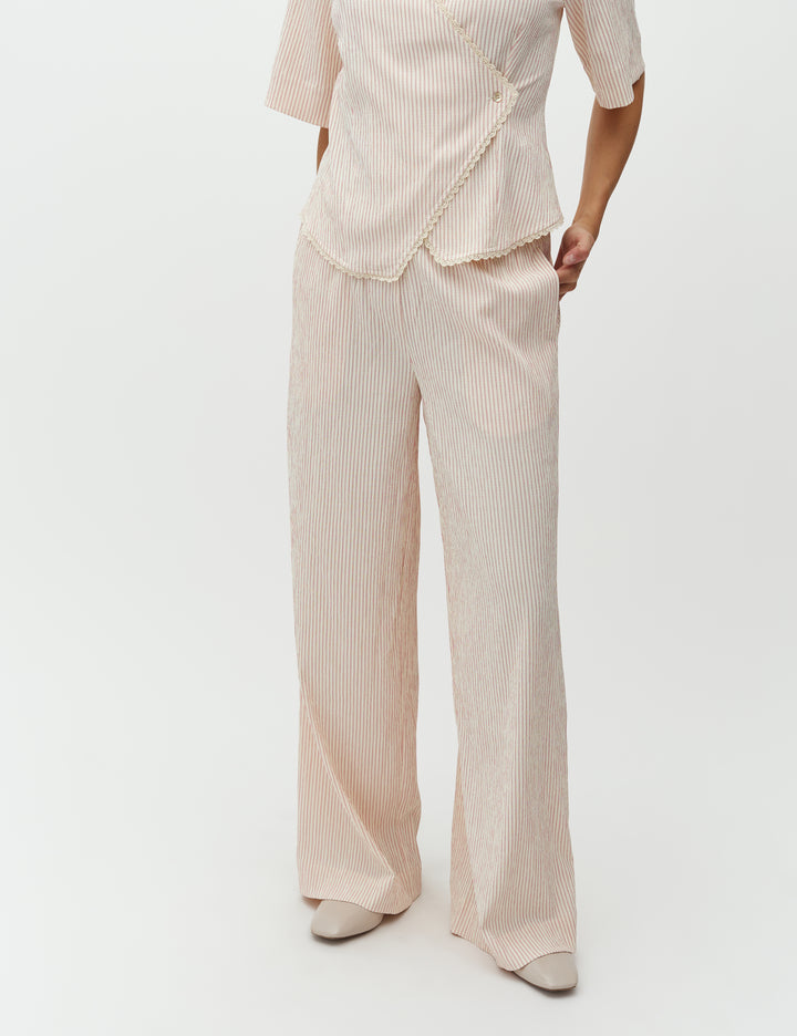 Leonella Pants - Alita Red Stripe