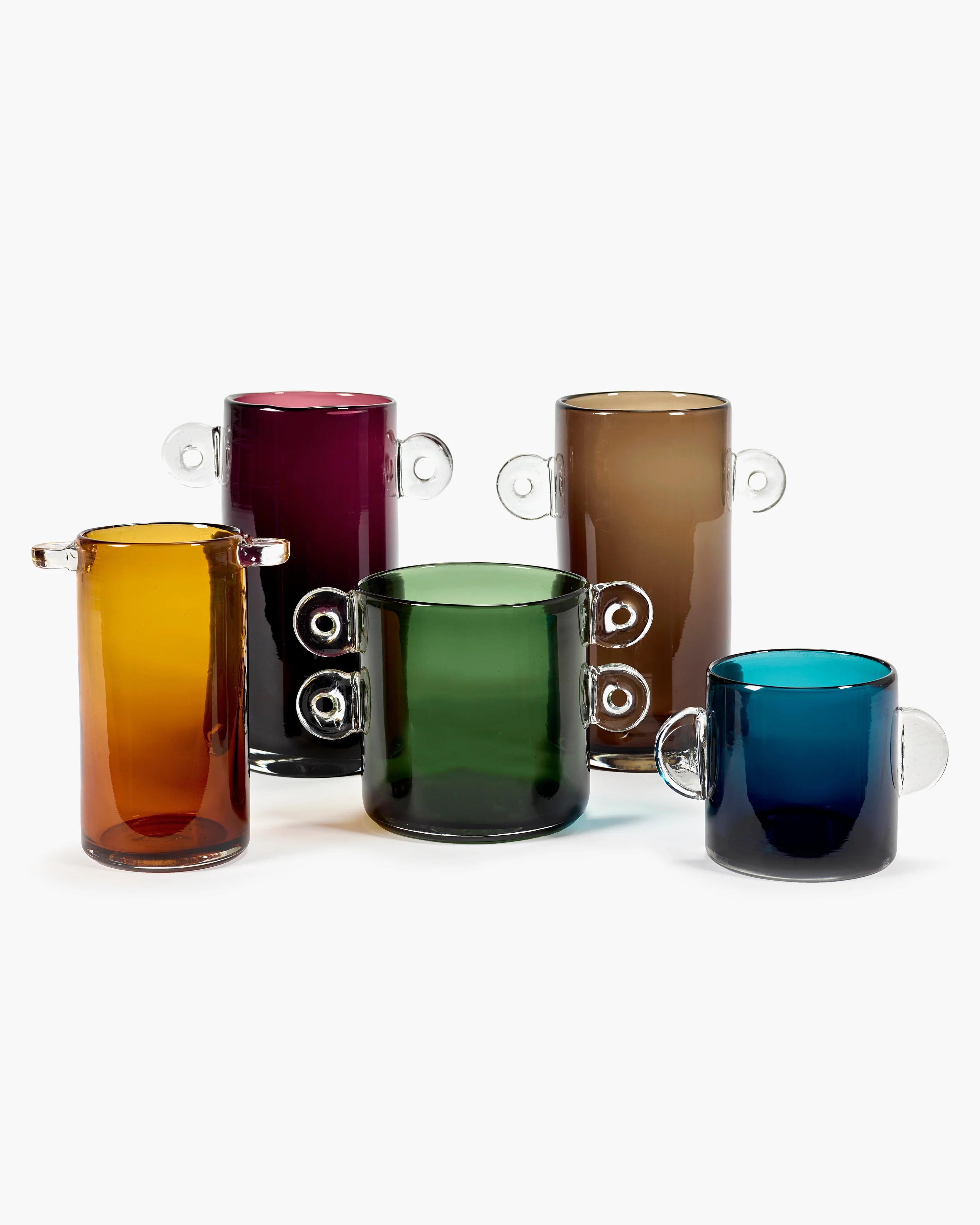 Wind & Fire Vase - Amber