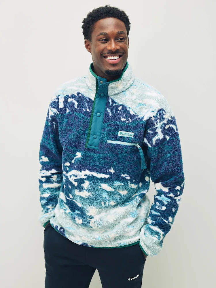 HELVETIA™ II PRINTED HALF SNAP FLEECE