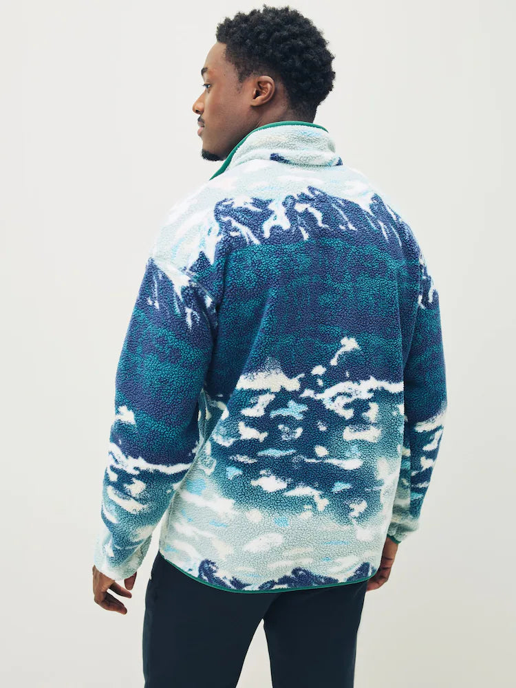 HELVETIA™ II PRINTED HALF SNAP FLEECE