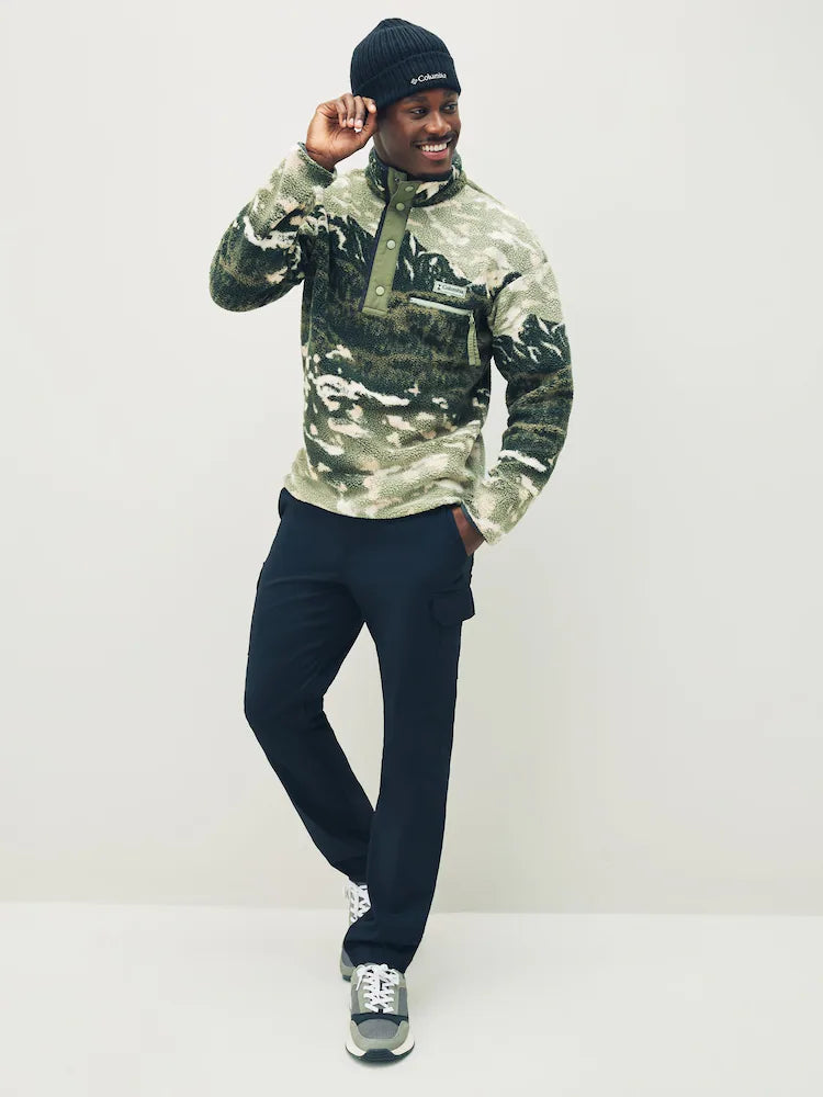 HELVETIA™ II PRINTED HALF SNAP FLEECE