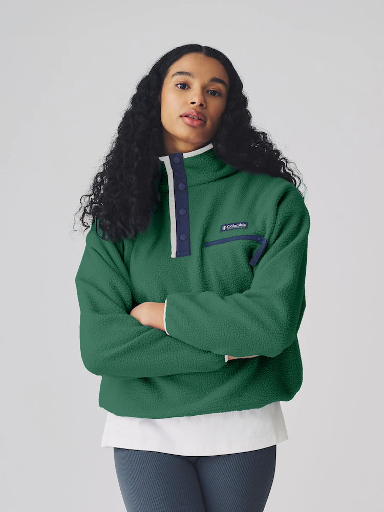 HELVETIA™ II CROPPED HALF SNAP FLEECE