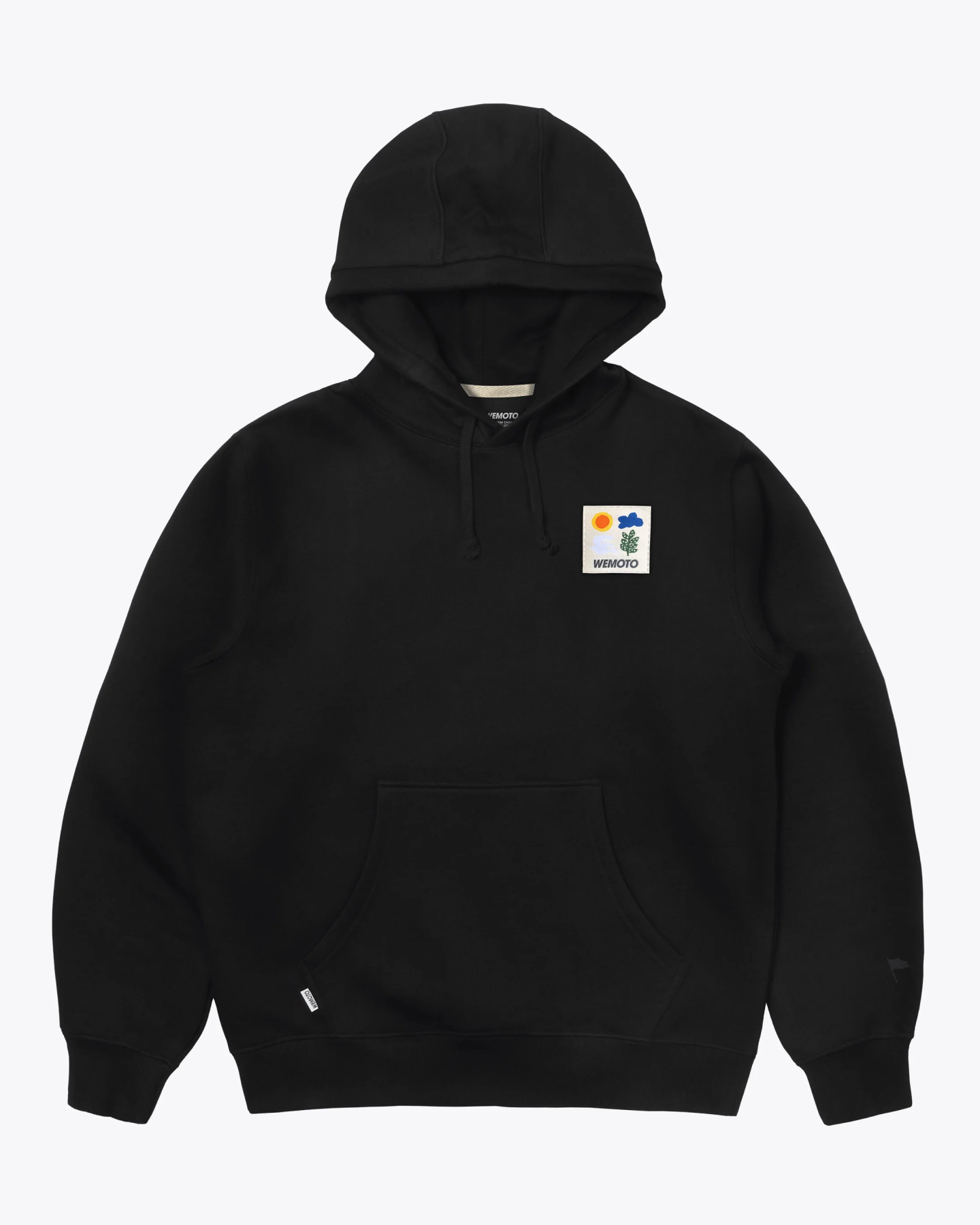 FREE WOVEN LABEL HOODED SWEATSHIRT