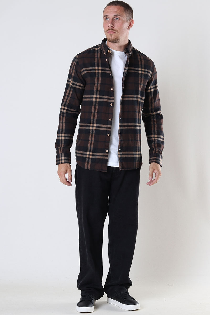 JOHAN FLANNEL CHECK SHIRT