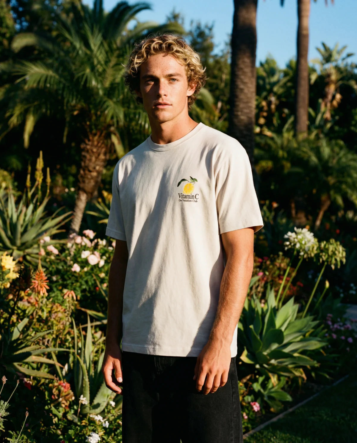 Vitamin C Tee - Beige