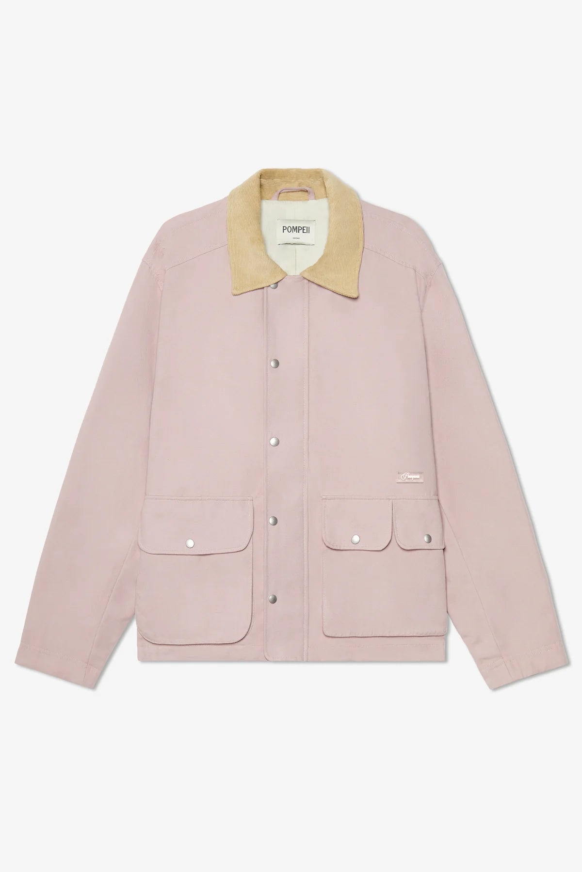 Canvas Field Jacket - Powder Pink