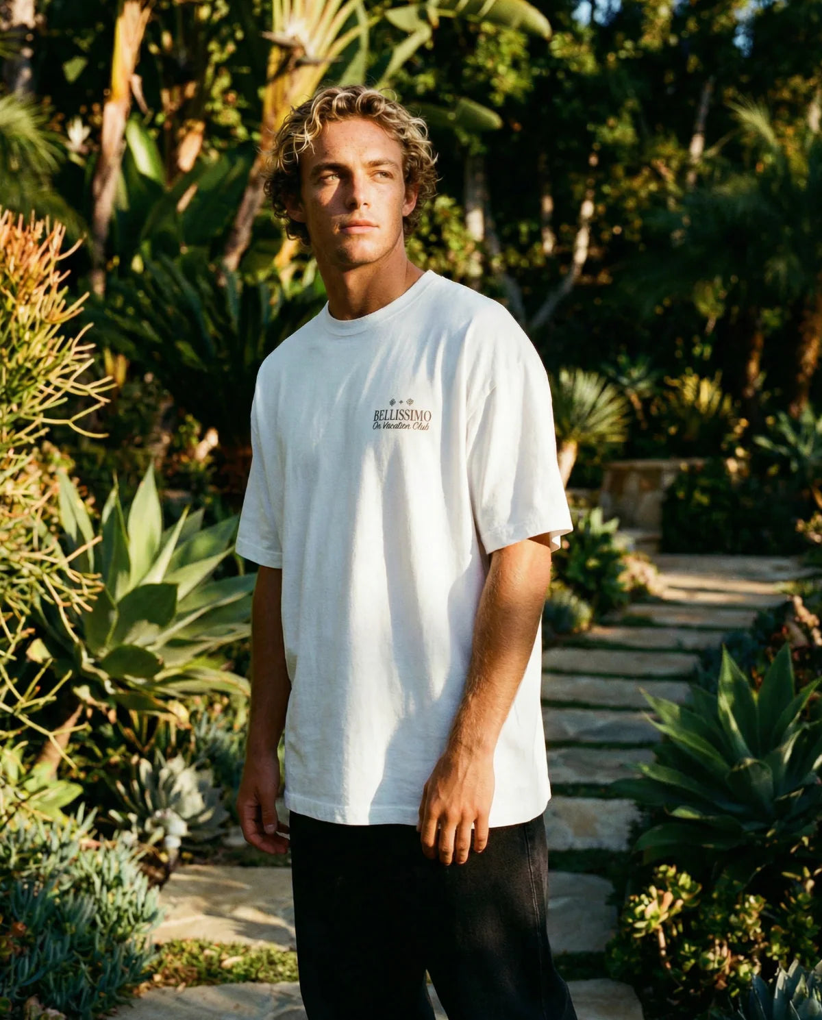 Postcard Italia Tee - White