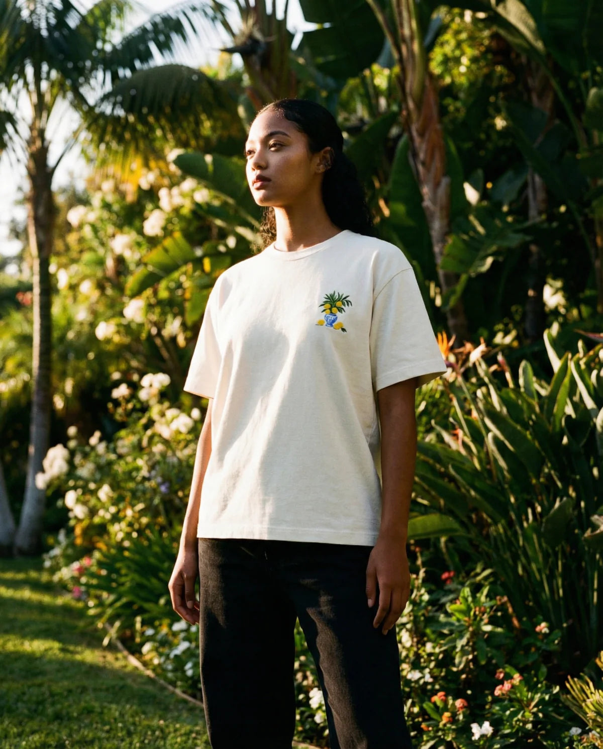 Sorrento Resort Tee - Beige