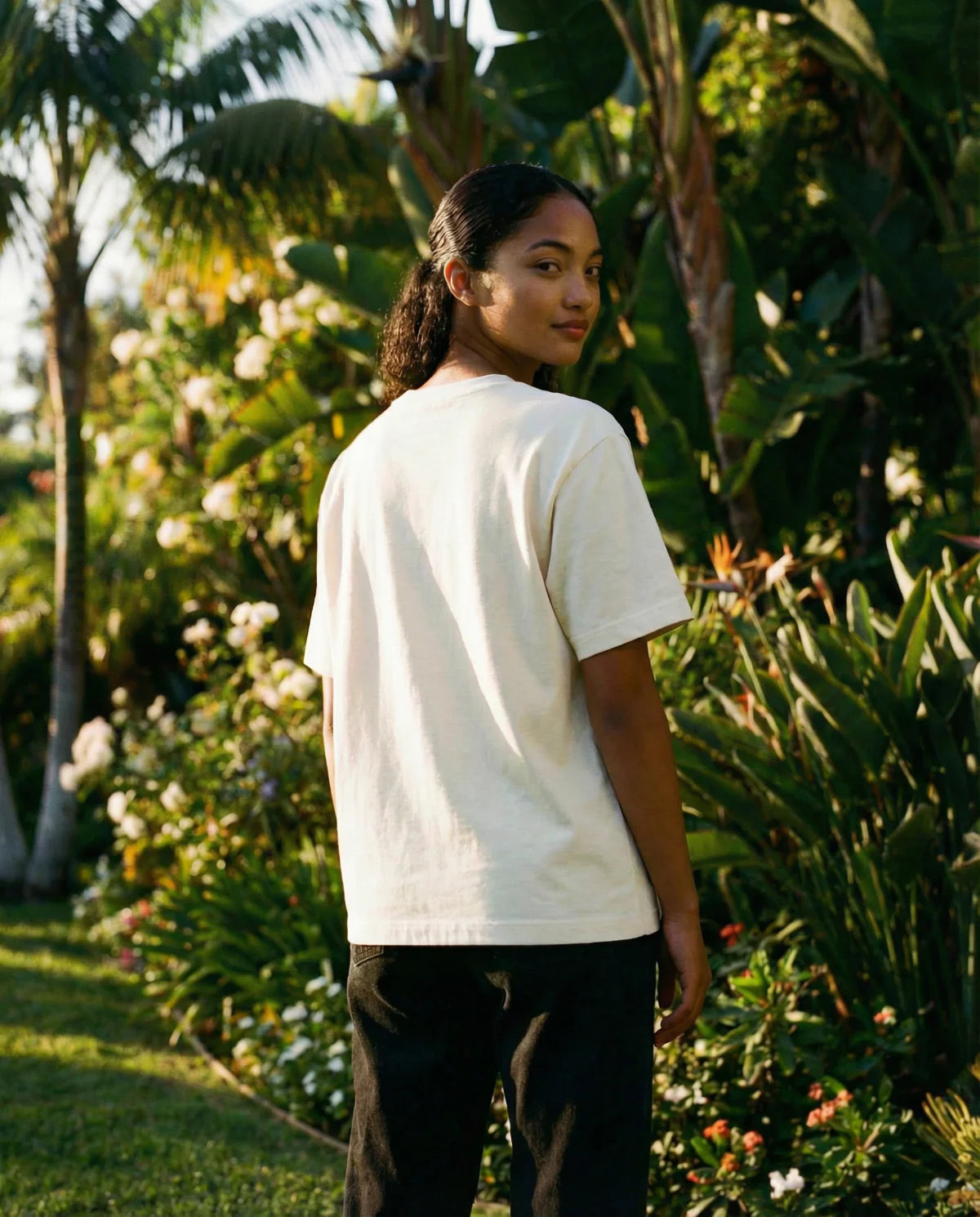 Sorrento Resort Tee - Beige