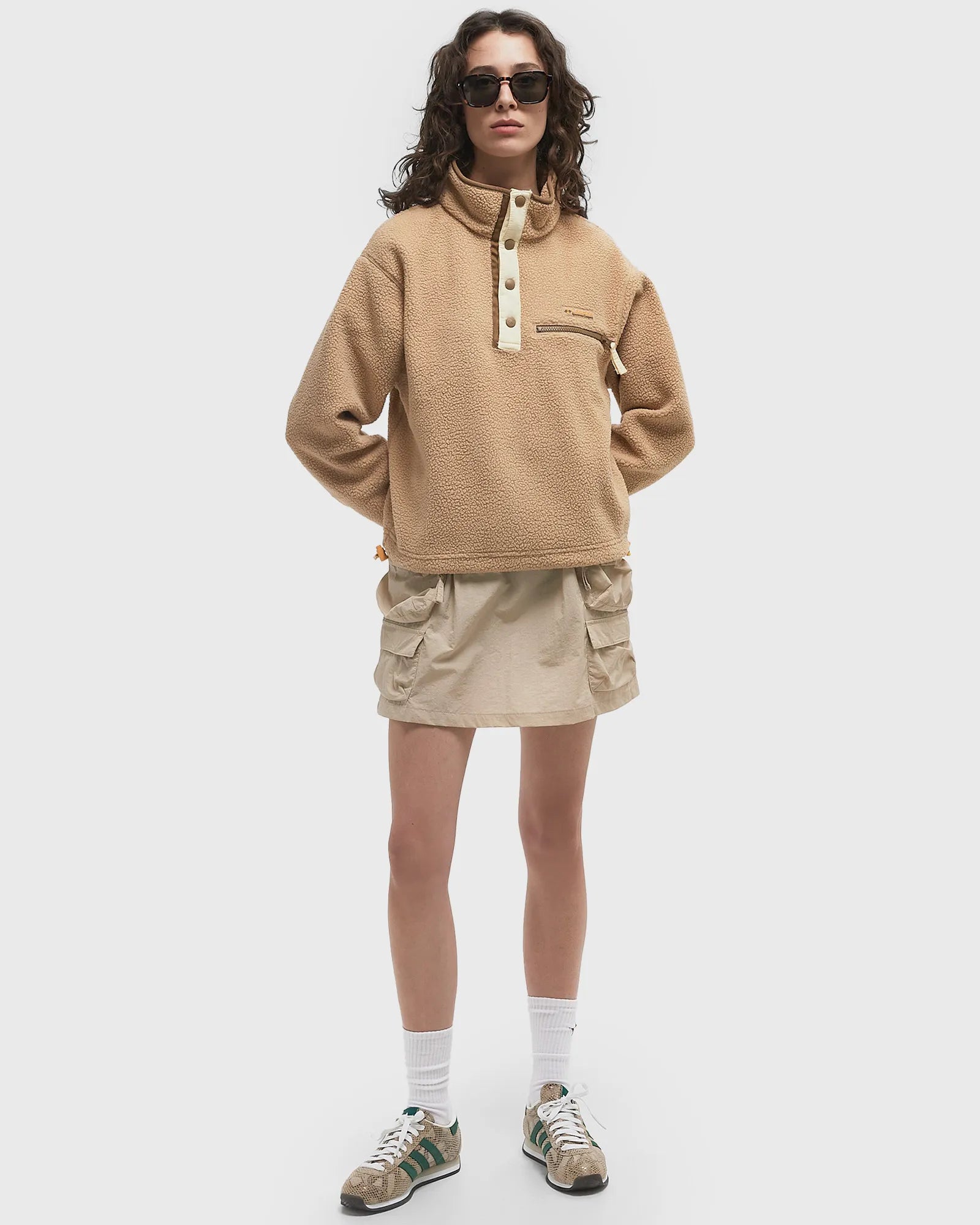 HELVETIA™ II CROPPED HALF SNAP FLEECE