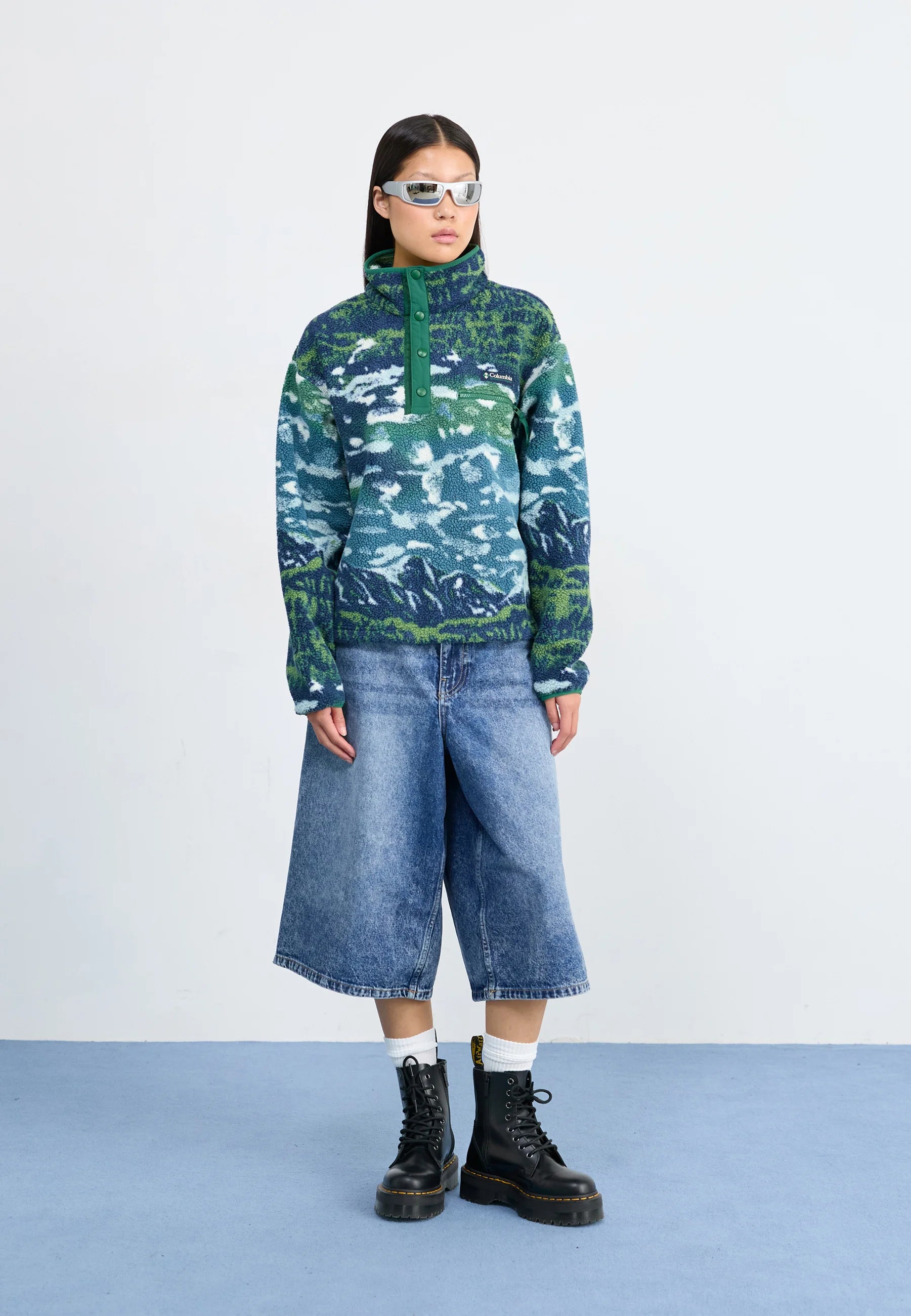 HELVETIA™ II PRINTED CROPPED HALF SNAP