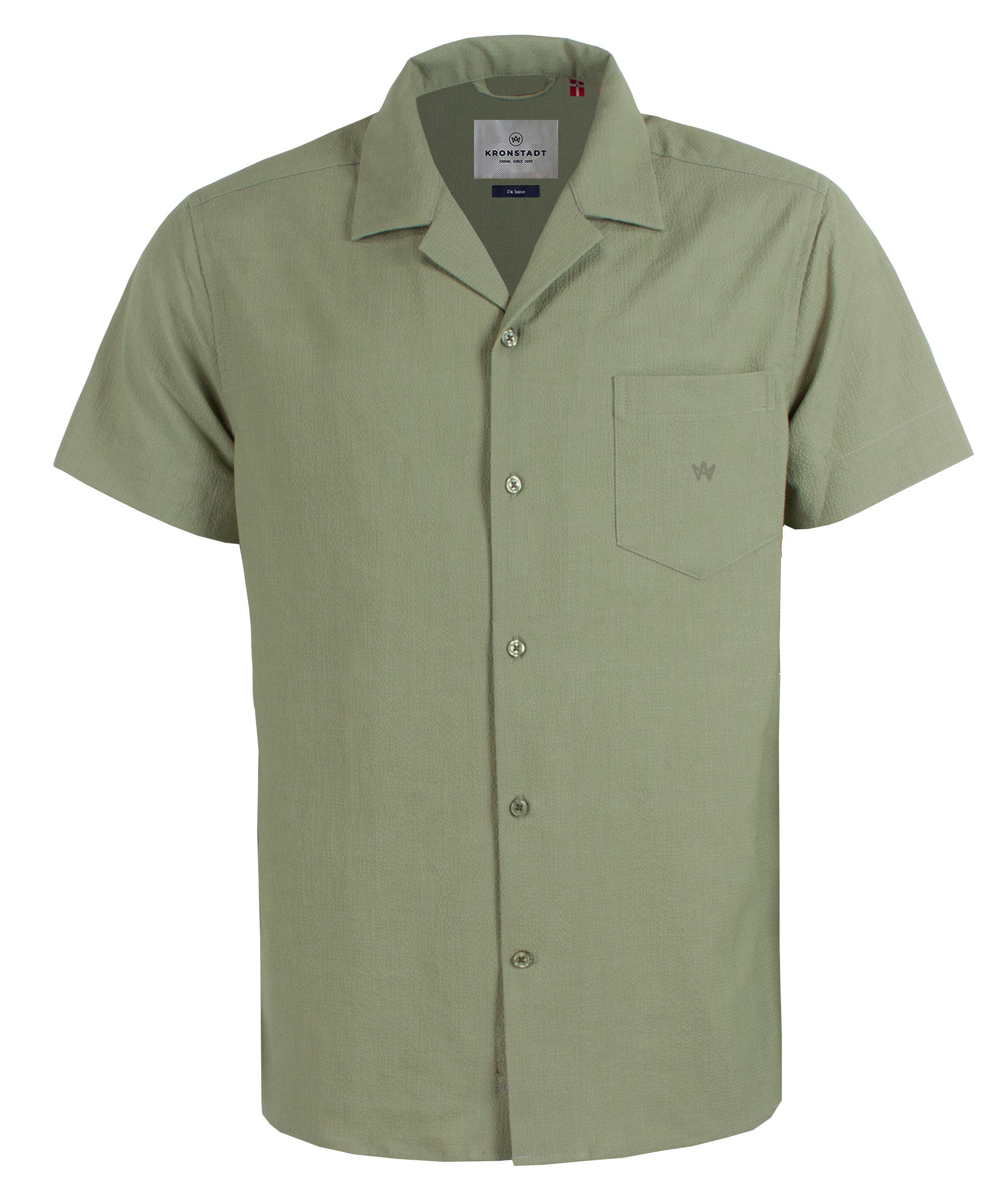 Vannes SS Shirt - Deep Lichen Green