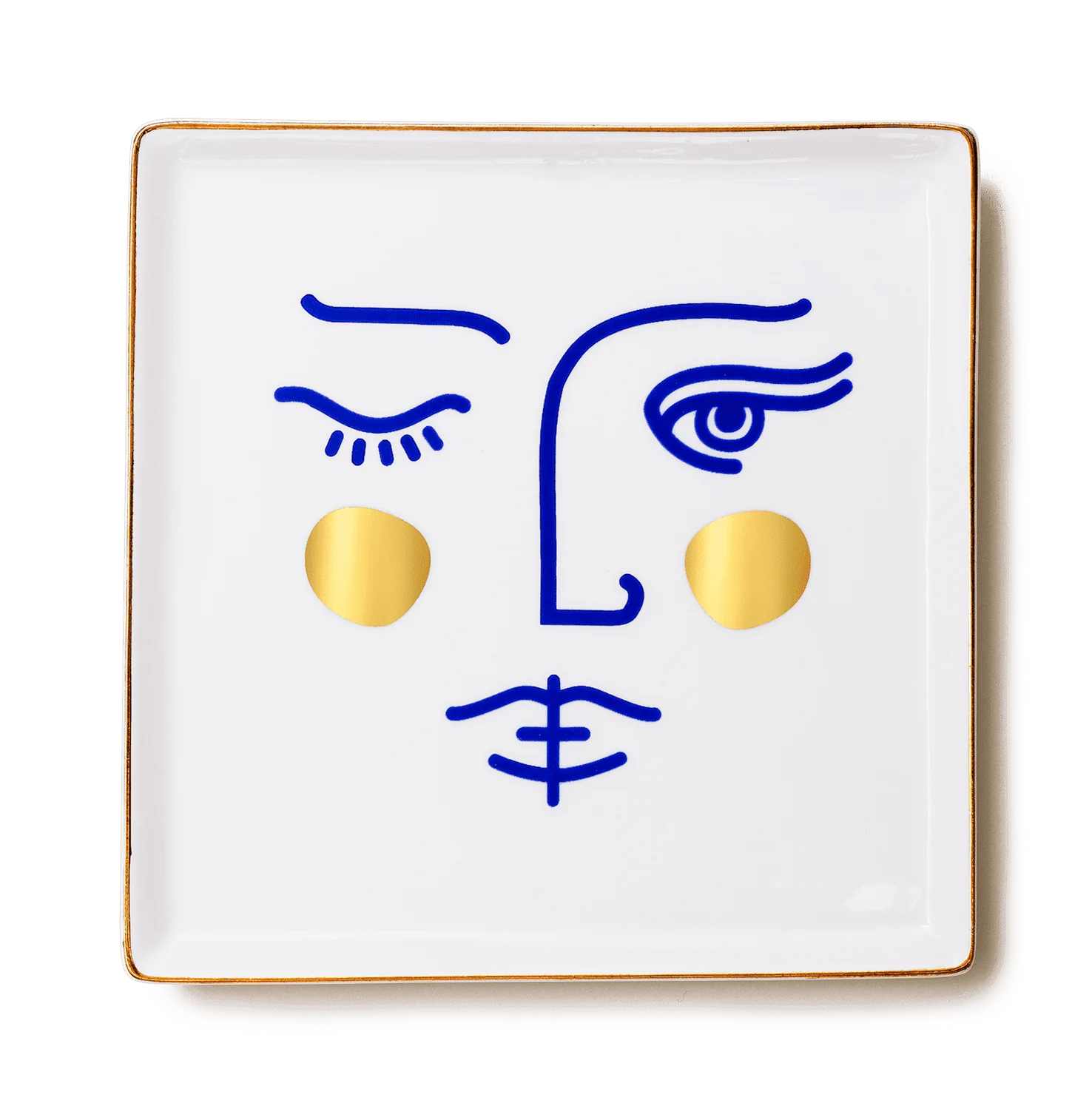 JANUS GODDESS CERAMIC TRAY