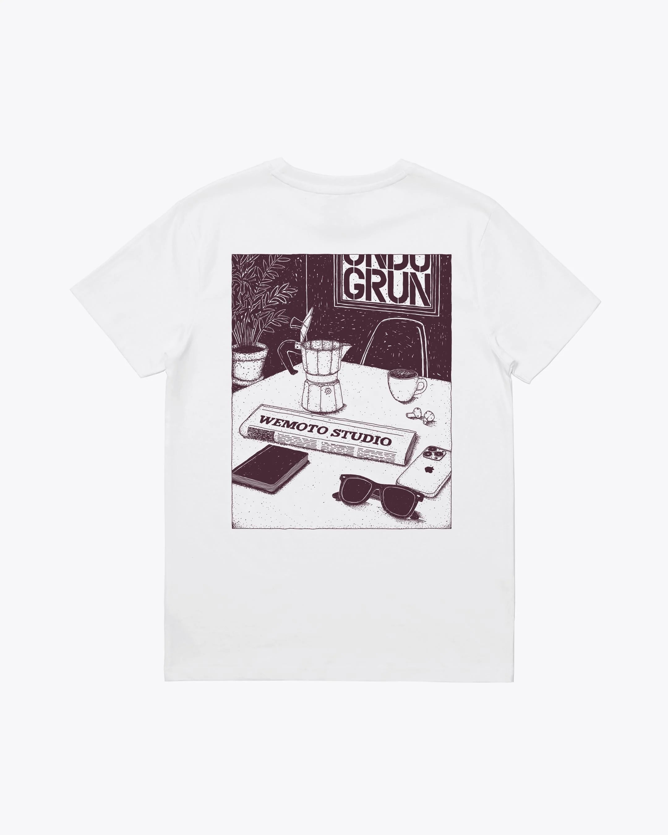 Mokka Tee - White