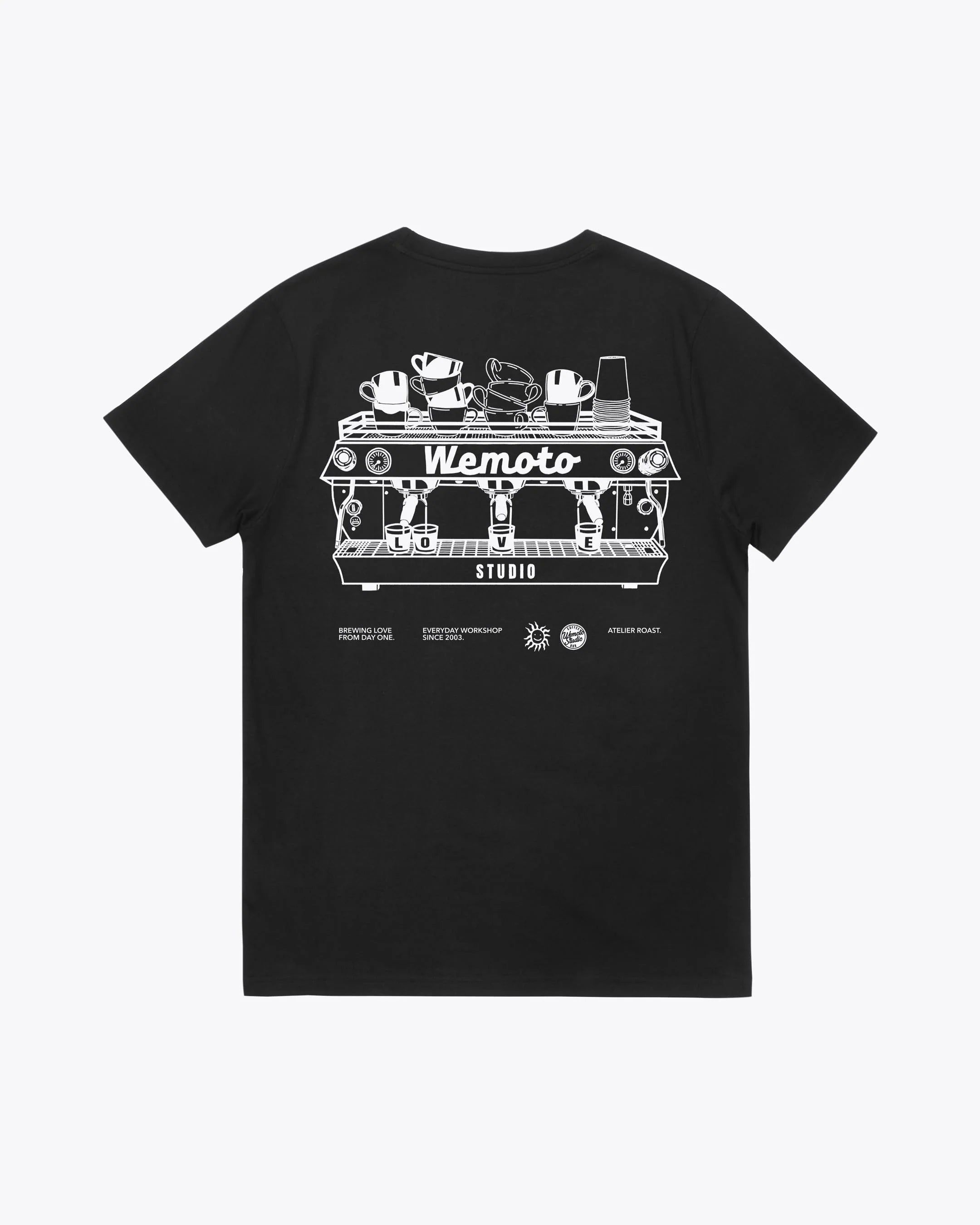 Portafilter Tee - Black