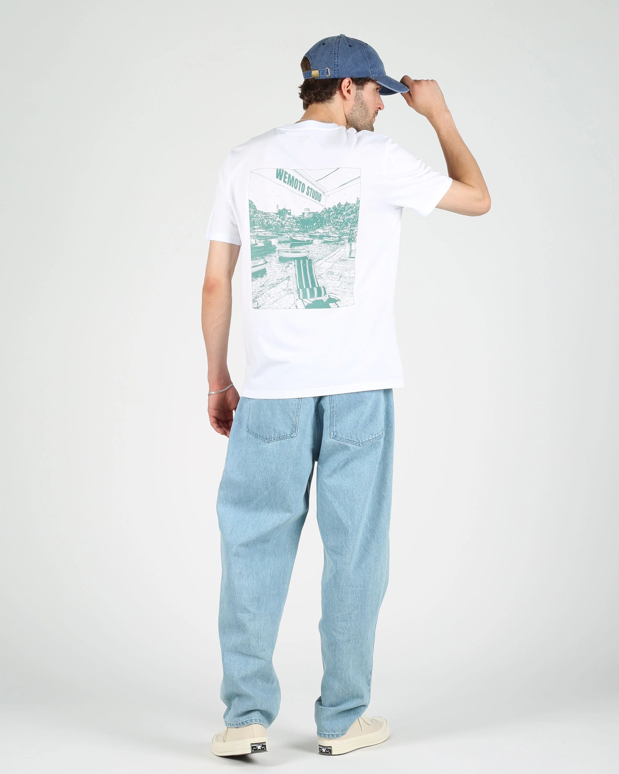 Boats Tee - White