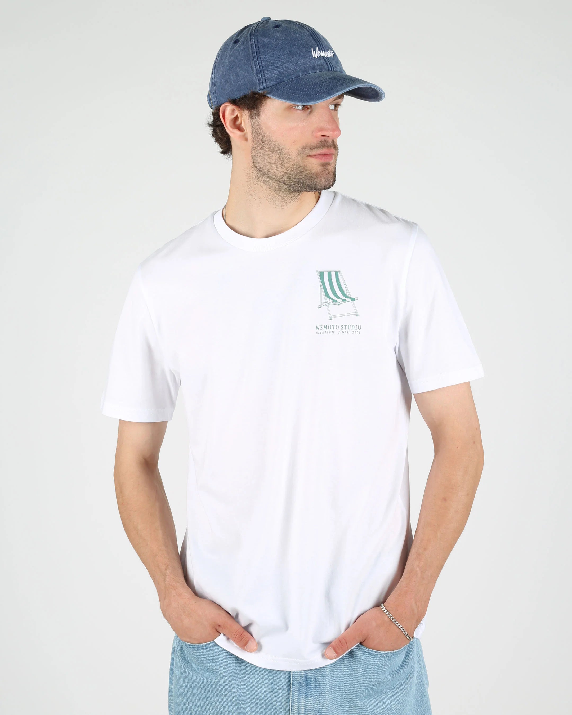 Boats Tee - White
