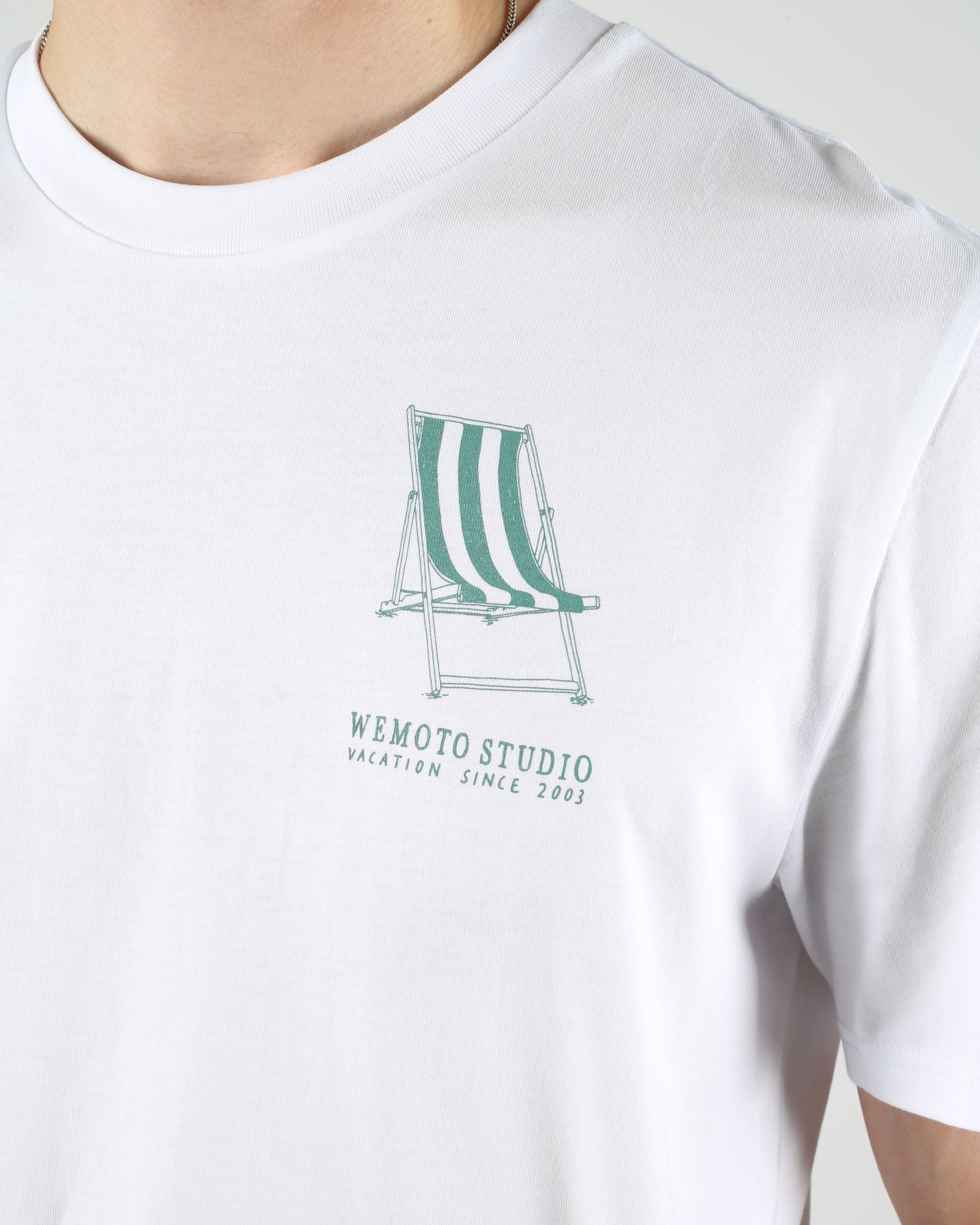 Boats Tee - White
